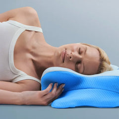 SlumberNest Adjustable Cooling Pillow – Soft, Medium & Firm Support